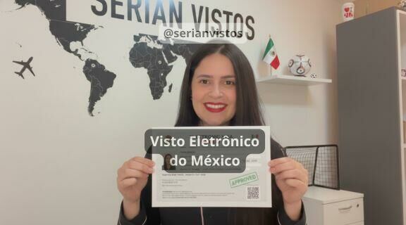 Imagem ilustrativa para o artigo Visto mexicano eletrônico para brasileiros: Guia Completo 2026 da Serian Vistos